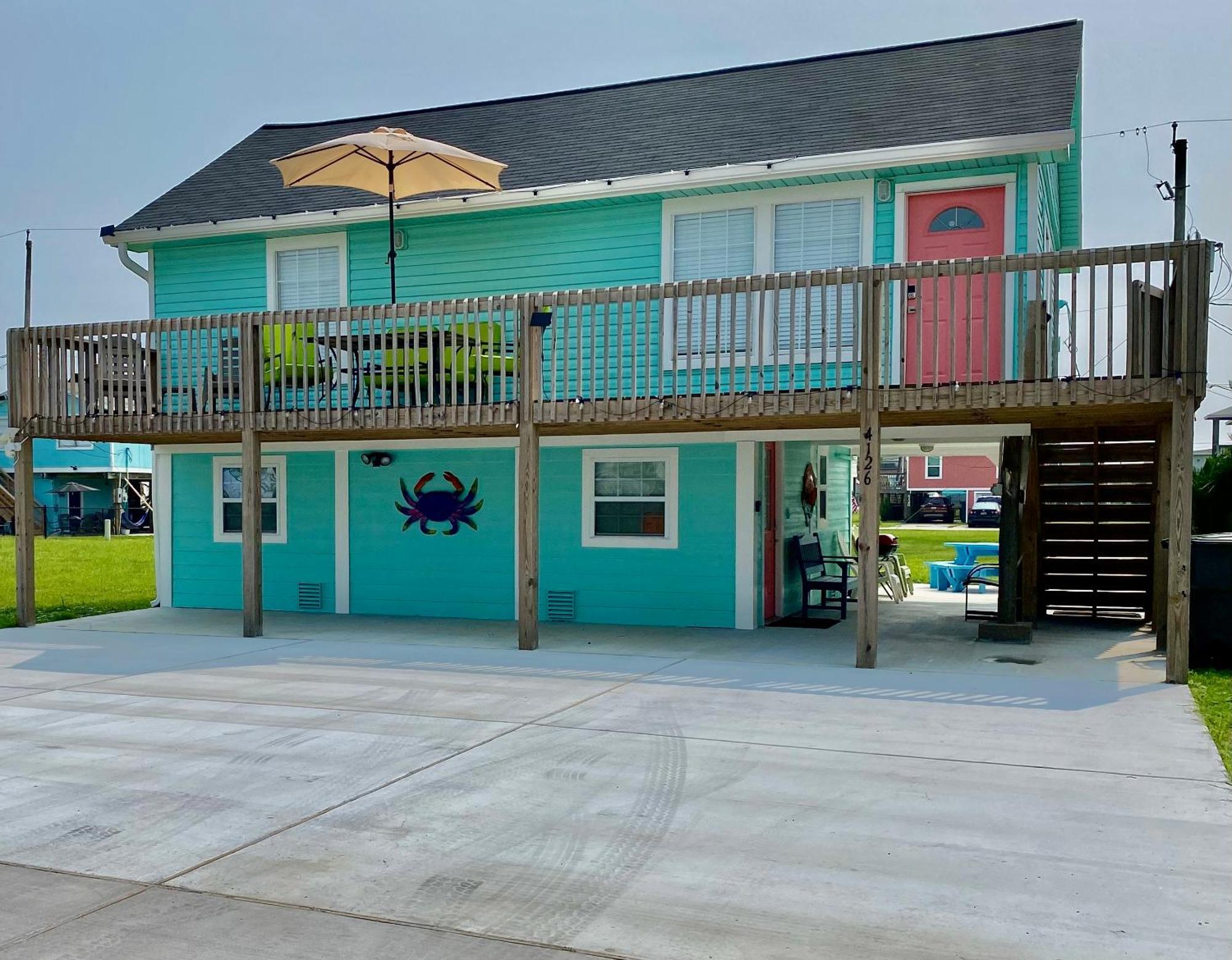 Pelican Hideaway Vila Galveston Exterior foto