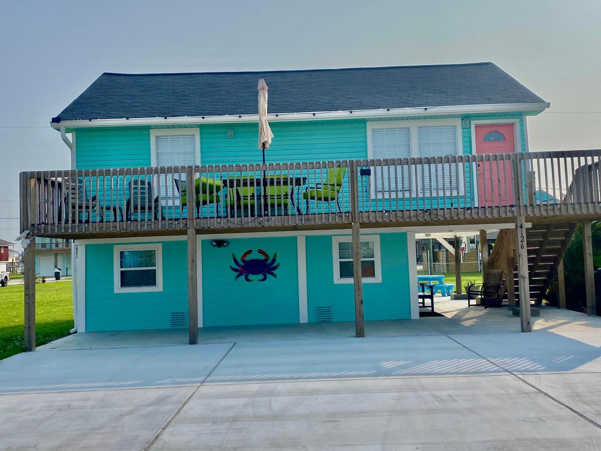 Pelican Hideaway Vila Galveston Exterior foto