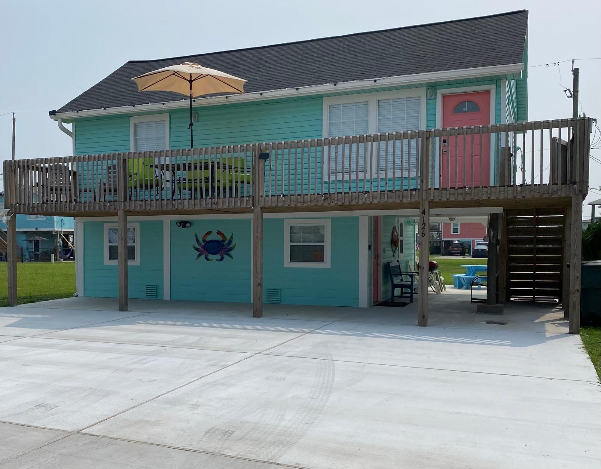 Pelican Hideaway Vila Galveston Exterior foto